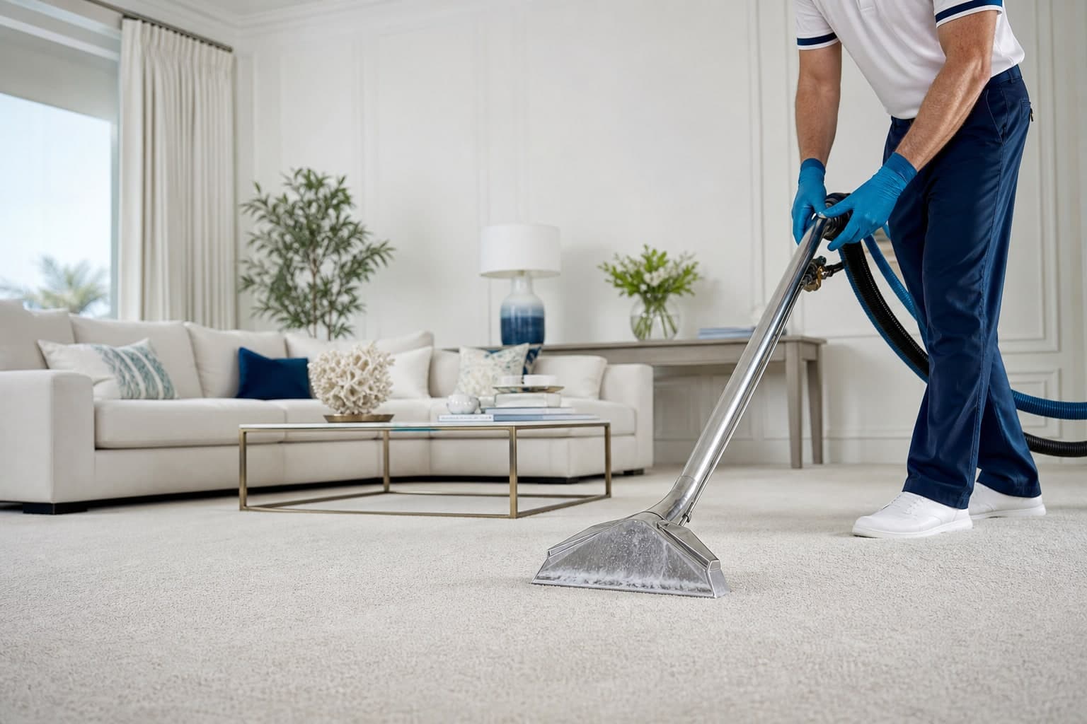 Nettoyage professionnel de tapis et textiles